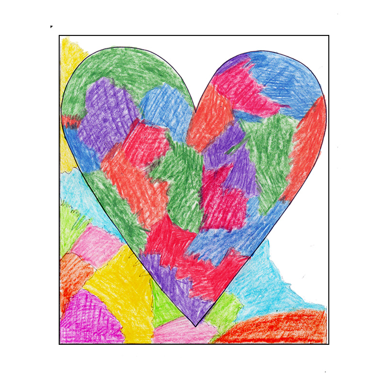 Hearts nach Jim Dine