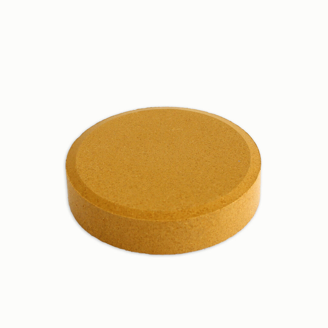 Tempera-Puck 55 mm, weiß Ocker