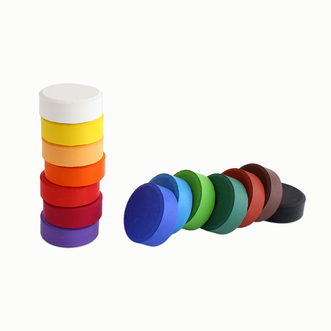 Tempera Pucks 44 mm, 14-er Sortiment