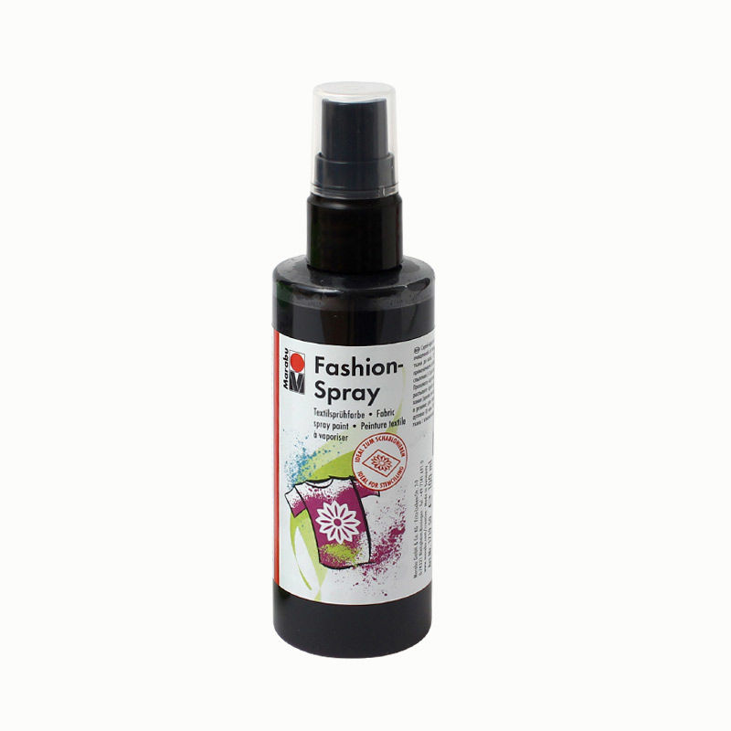 Fashion-Spray, 100 ml Sprühflasche, mandarine Schwarz