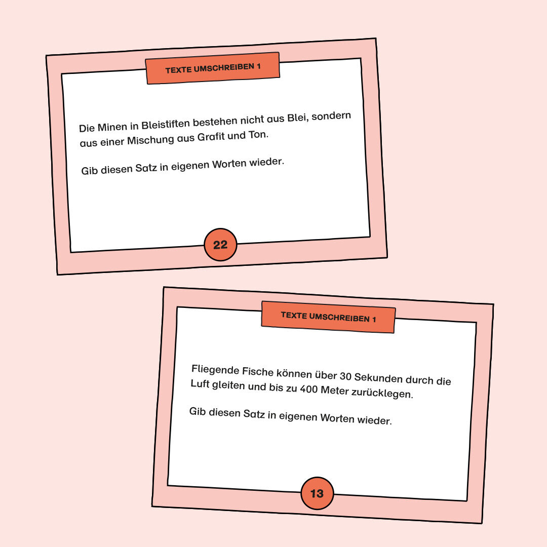 Formulier mal! Texte umschreiben 1 PDF