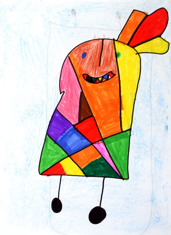 Figur nach Jean Miro von Domenik (11)