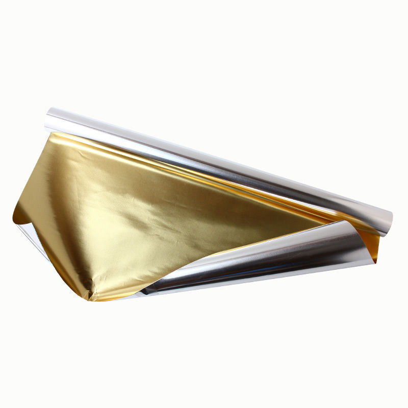 Goldfolie, Rolle 0,50 x 10 m, gold-gold gold/silber