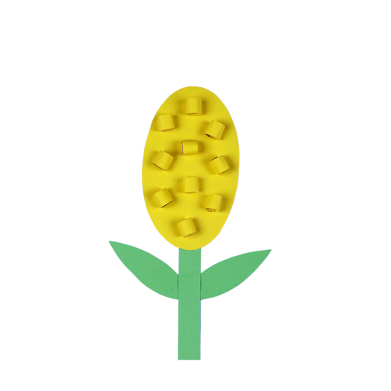 Papierblumen basteln