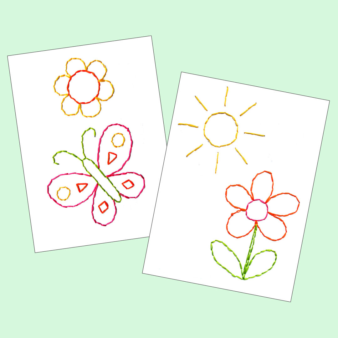 Stickbilder - Frühling PDF