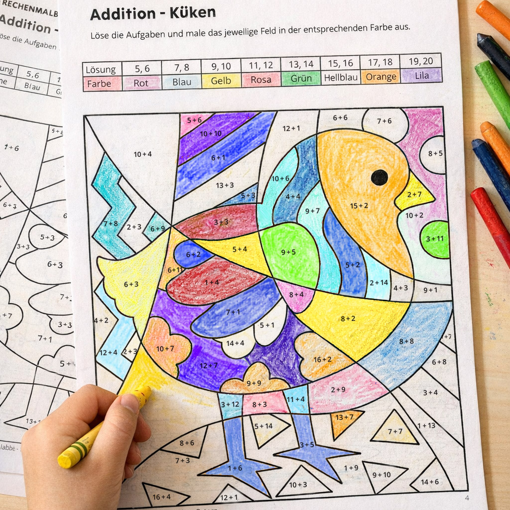 Pop-Art – Mathe: Ostern PDF