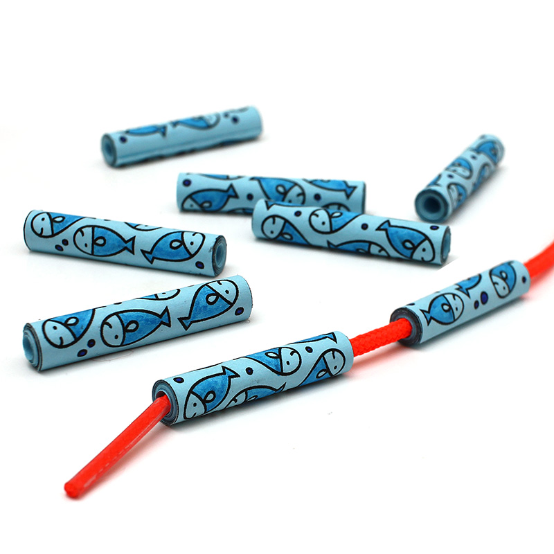 Papierperlen - Kinder-Doodles