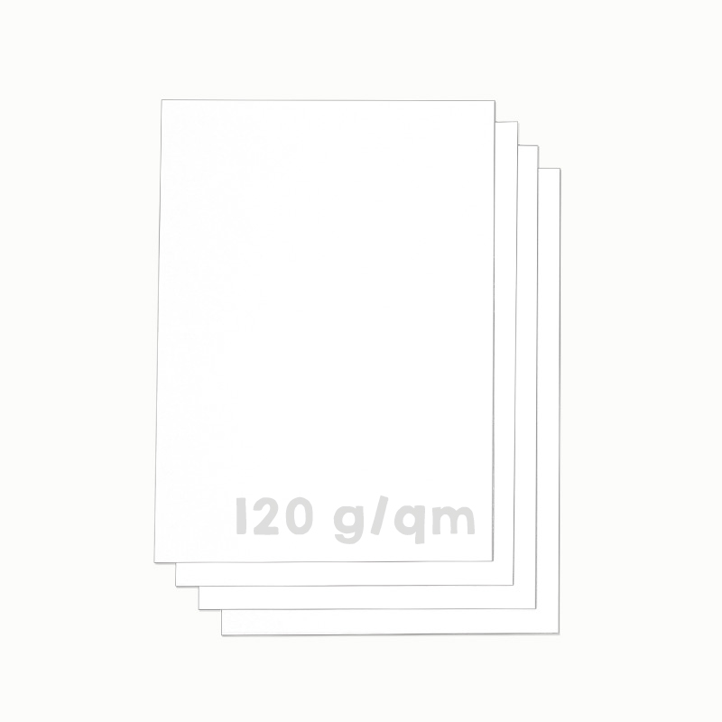 Druckerpapier weiß, 120 g/qm, 50 Blatt
