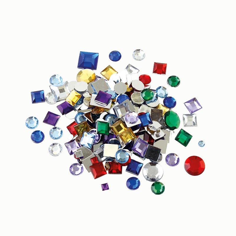 Schmucksteine Diamanten, ca. 800 Stück, farbsortiert