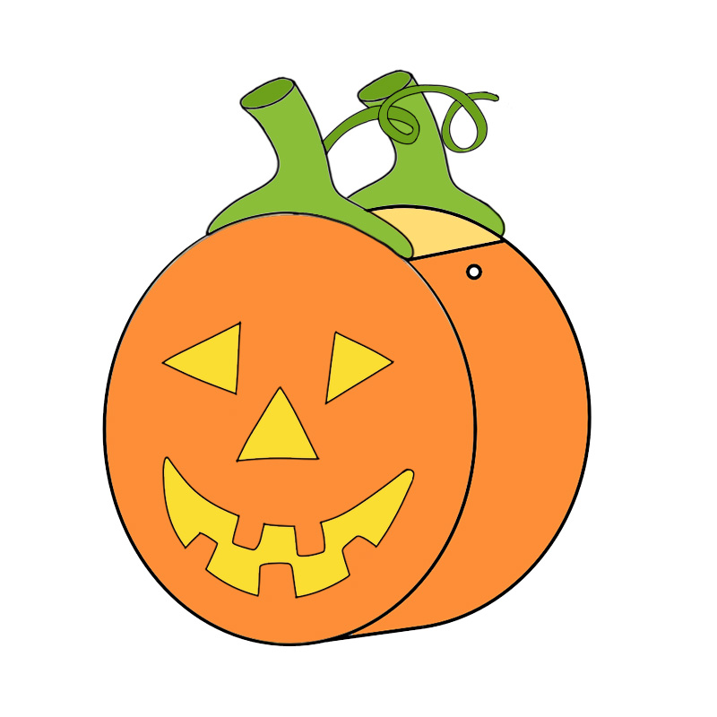 Halloween-Kürbis