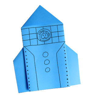 Origami-Fahrzeuge für Kinder