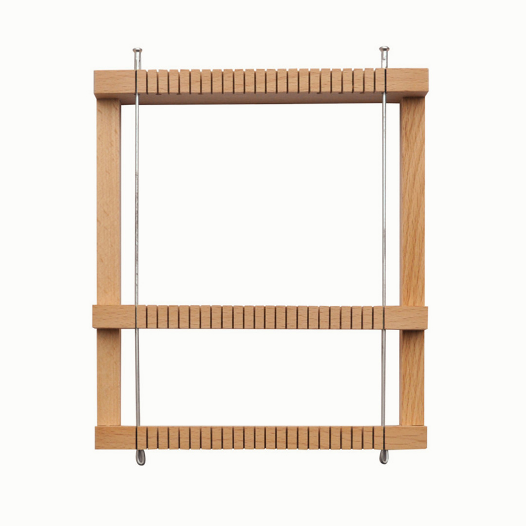 Kleiner Webrahmen aus Holz