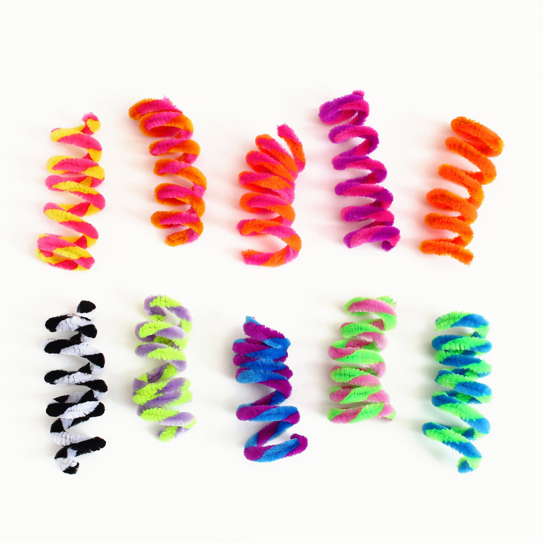Pfeifenputzer, 10er Pack, multicolor