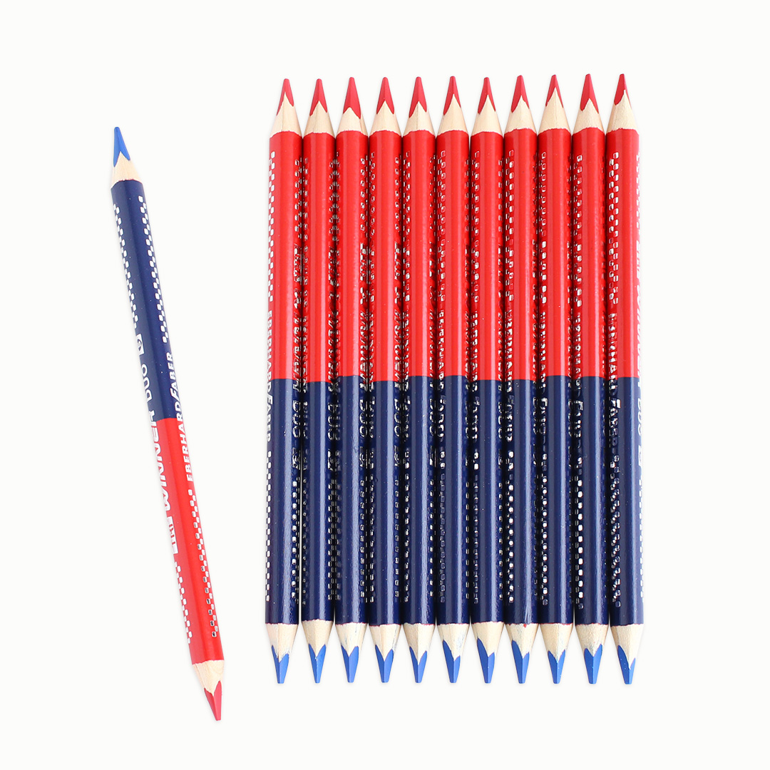 Silbenstift zweifarbig, 12er Pack