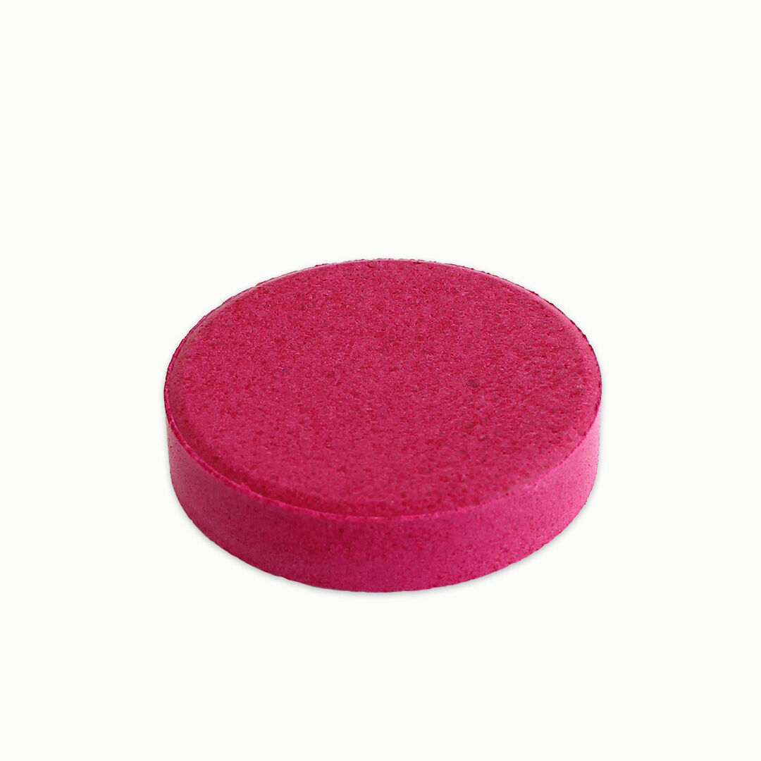 Tempera-Puck 55 mm, weiß Magenta