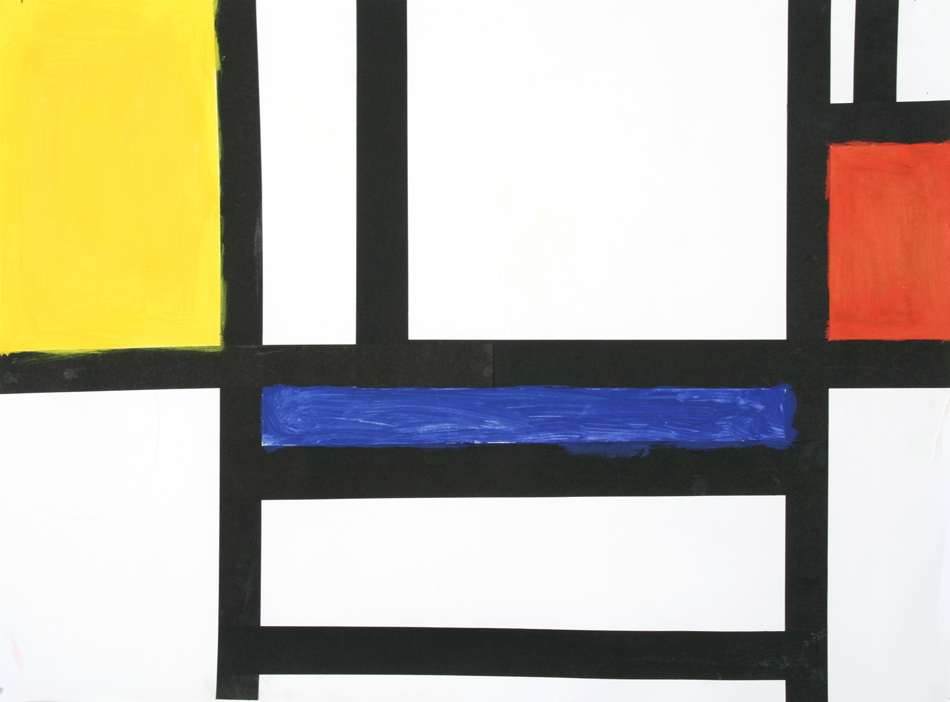 Malen wie Mondrian von Sandra (9)