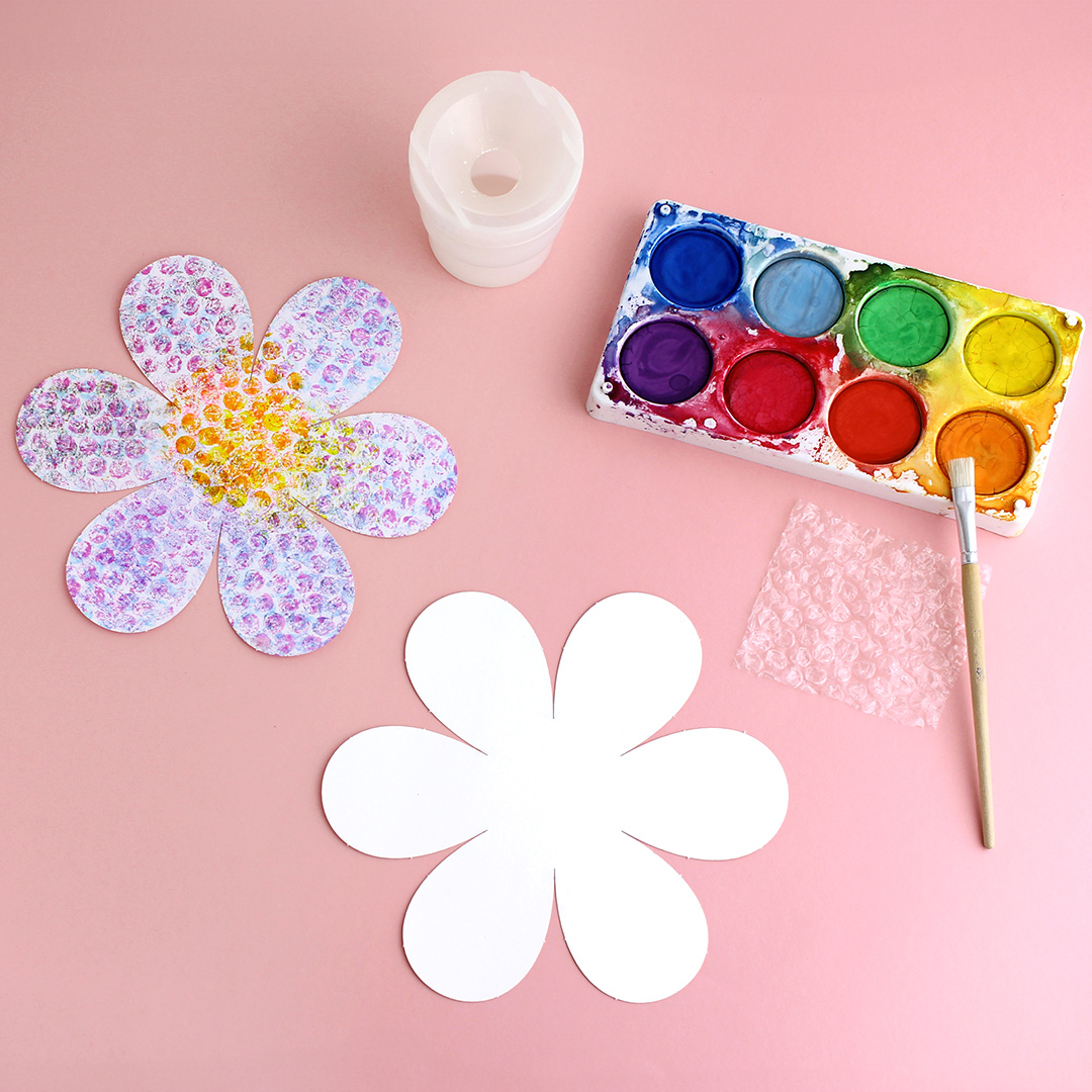 Stanzteil große Blume, 20 Stück