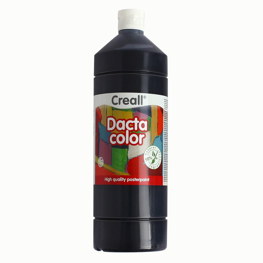 Dacta-Color, 1000 ml Flasche, cyanblau (primärblau) Schwarz