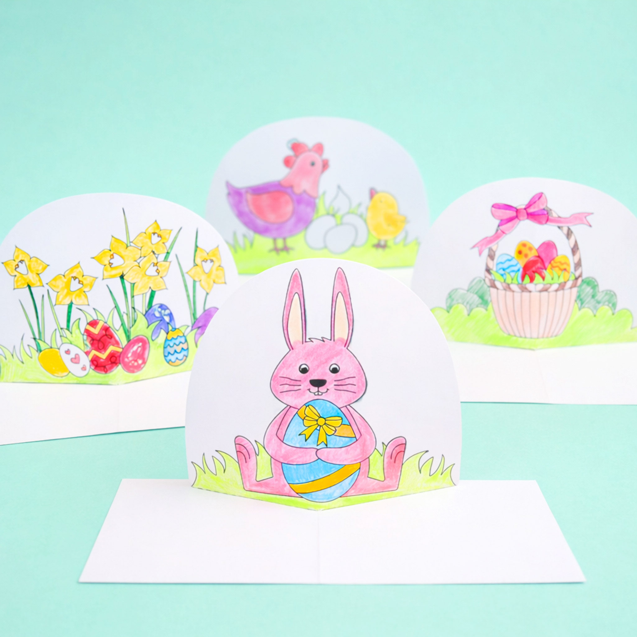 Wie man Popup-Osterkarten macht