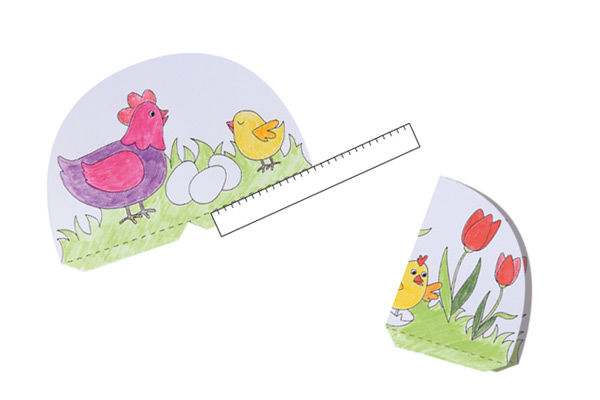 Pop-Up-Karten für Ostern basteln