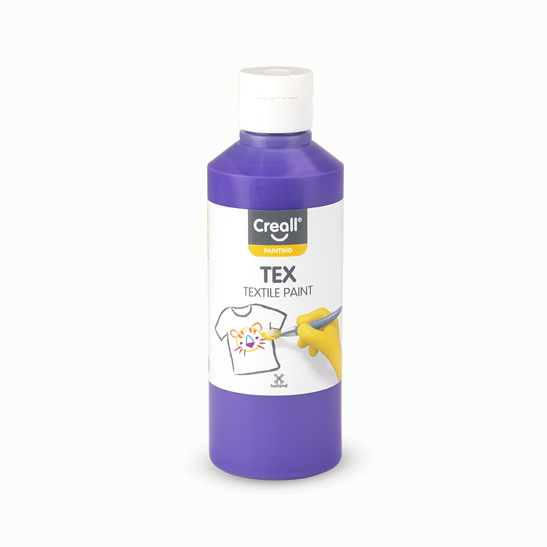 Stoffmalfarbe 250 ml, braun Violett