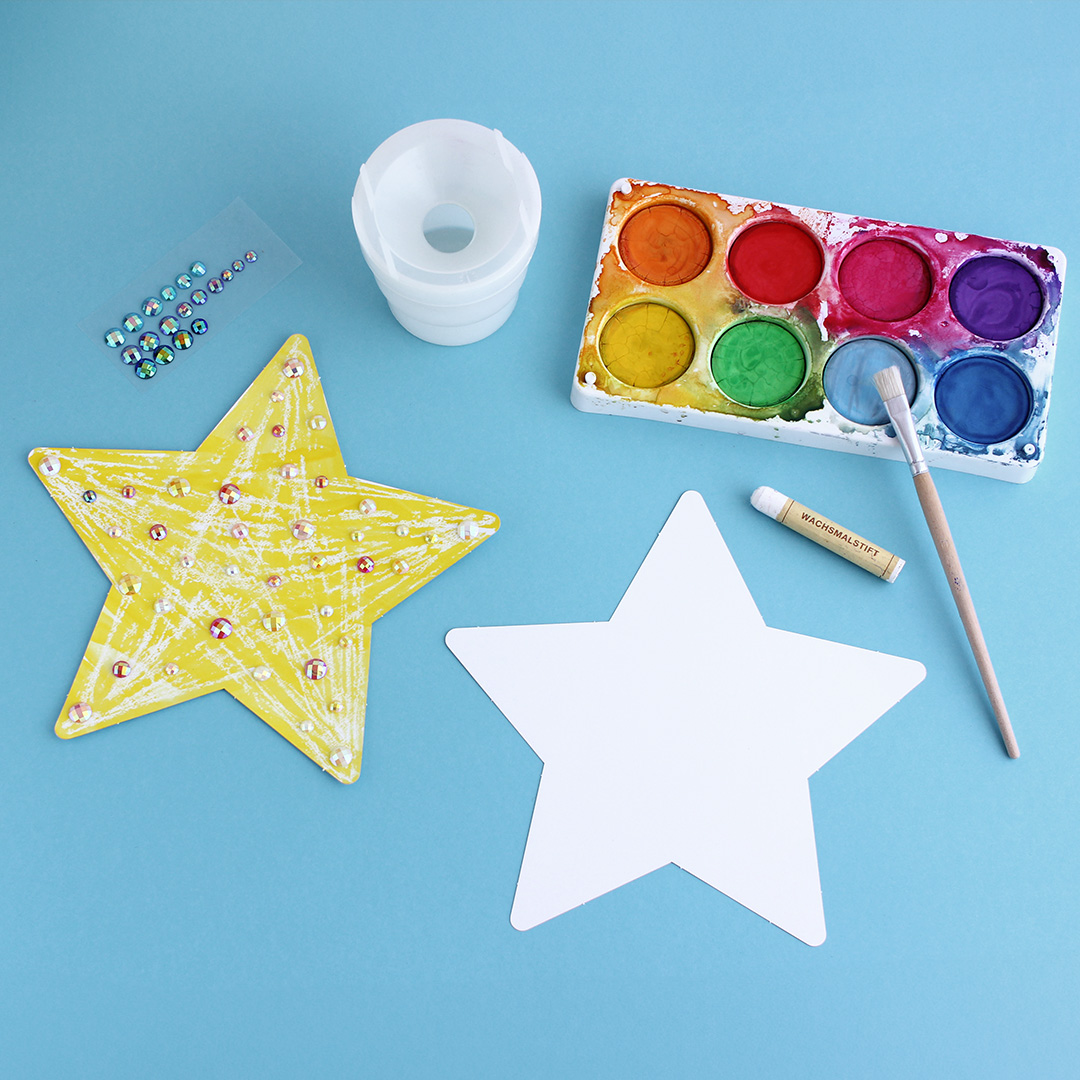 Stanzteil großer Stern, 20 Stück Stanzteil großer Stern, 20 Stück