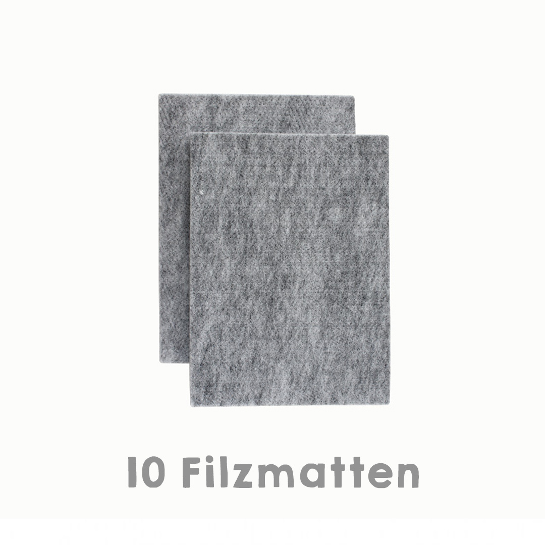 Prickelfilz 14,5 x 20 cm, 10er Pack