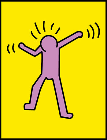 Keith Haring – Tanzfiguren