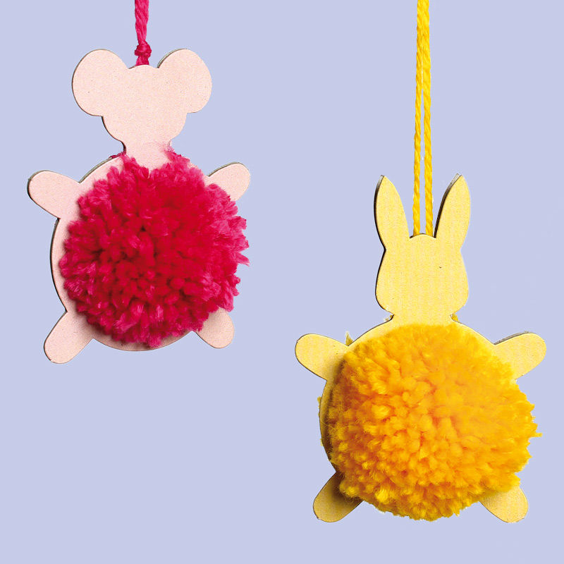 Pompon-Tiere