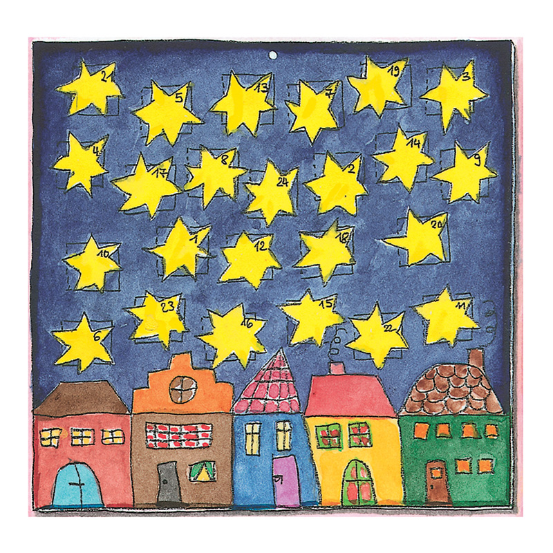 Sternenhimmel-Adventskalender