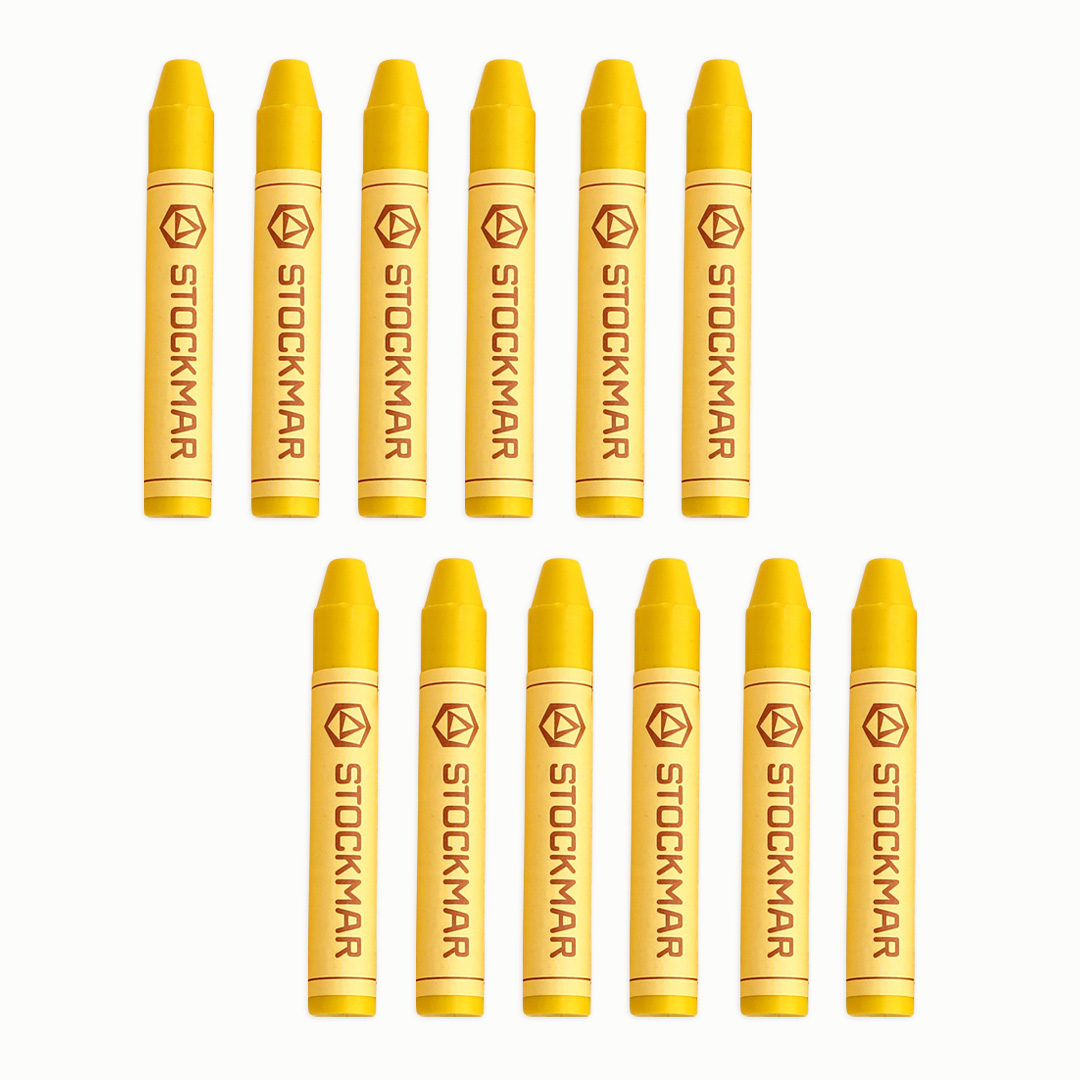 Stockmar-Wachsmalstifte, 12er Pack, zinnoberrot Zitron