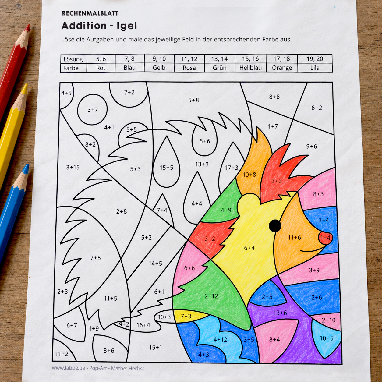 Pop-Art – Mathe: Herbst PDF