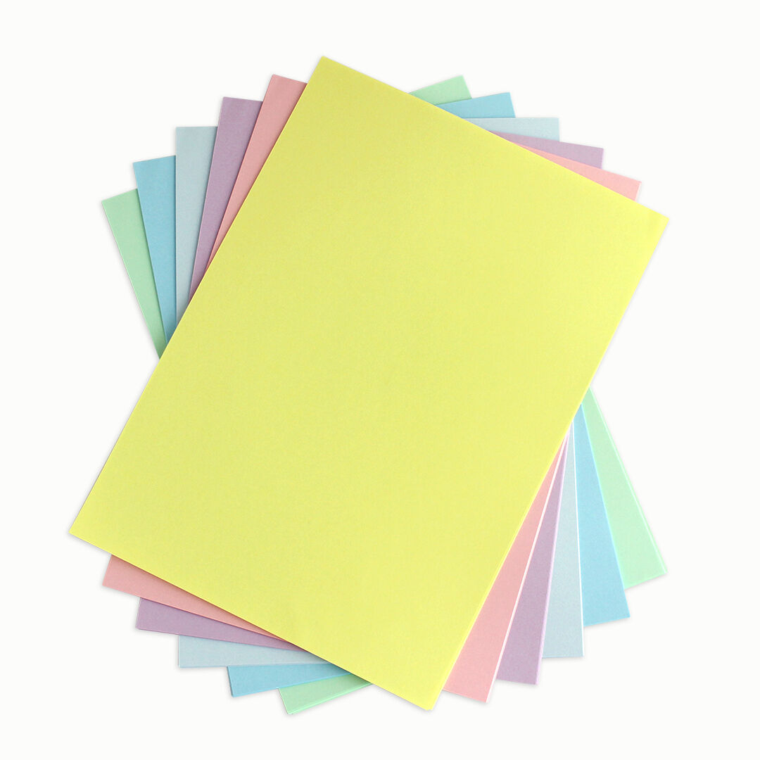Druckerpapier, pastellfarben