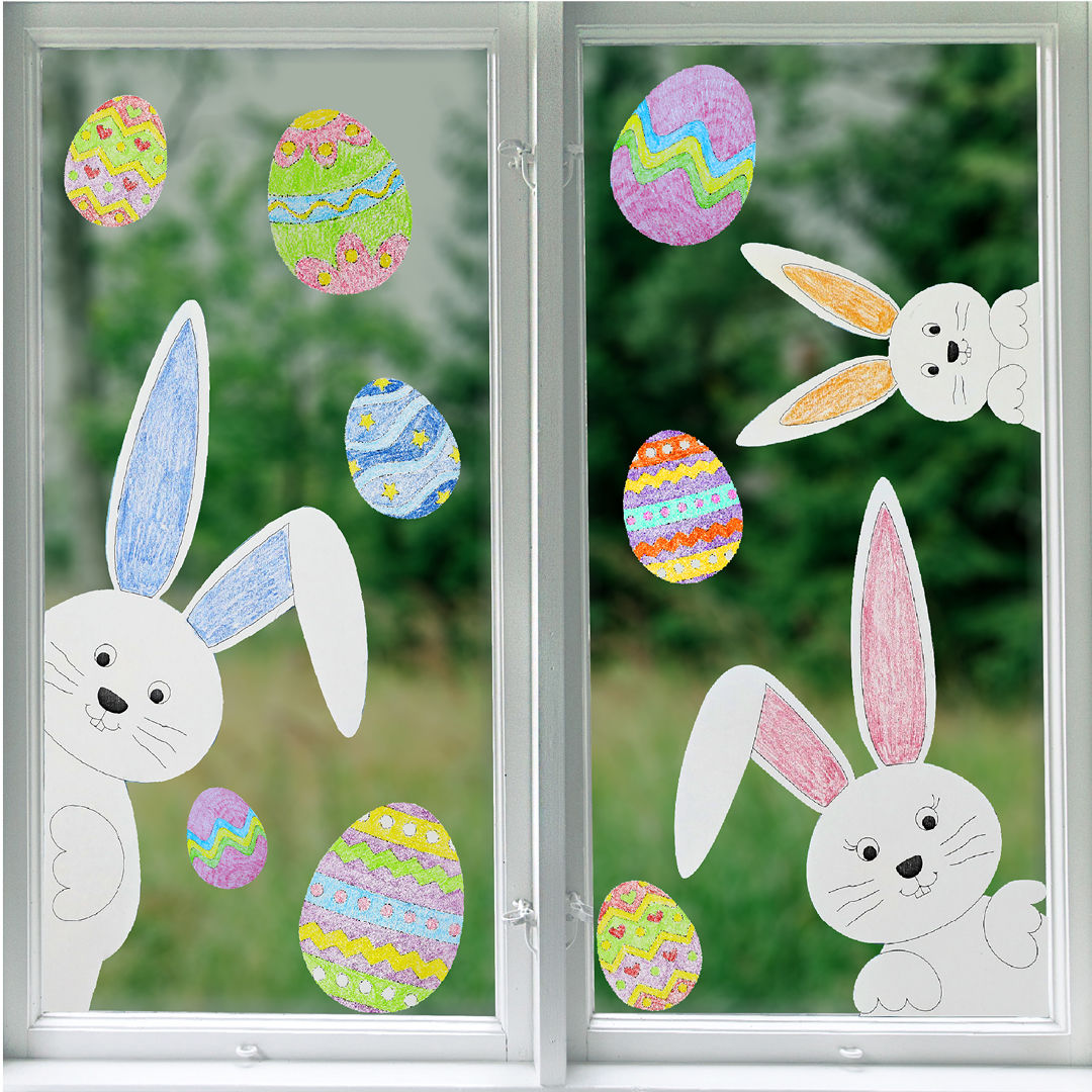 Ostern-Fensterbild PDF