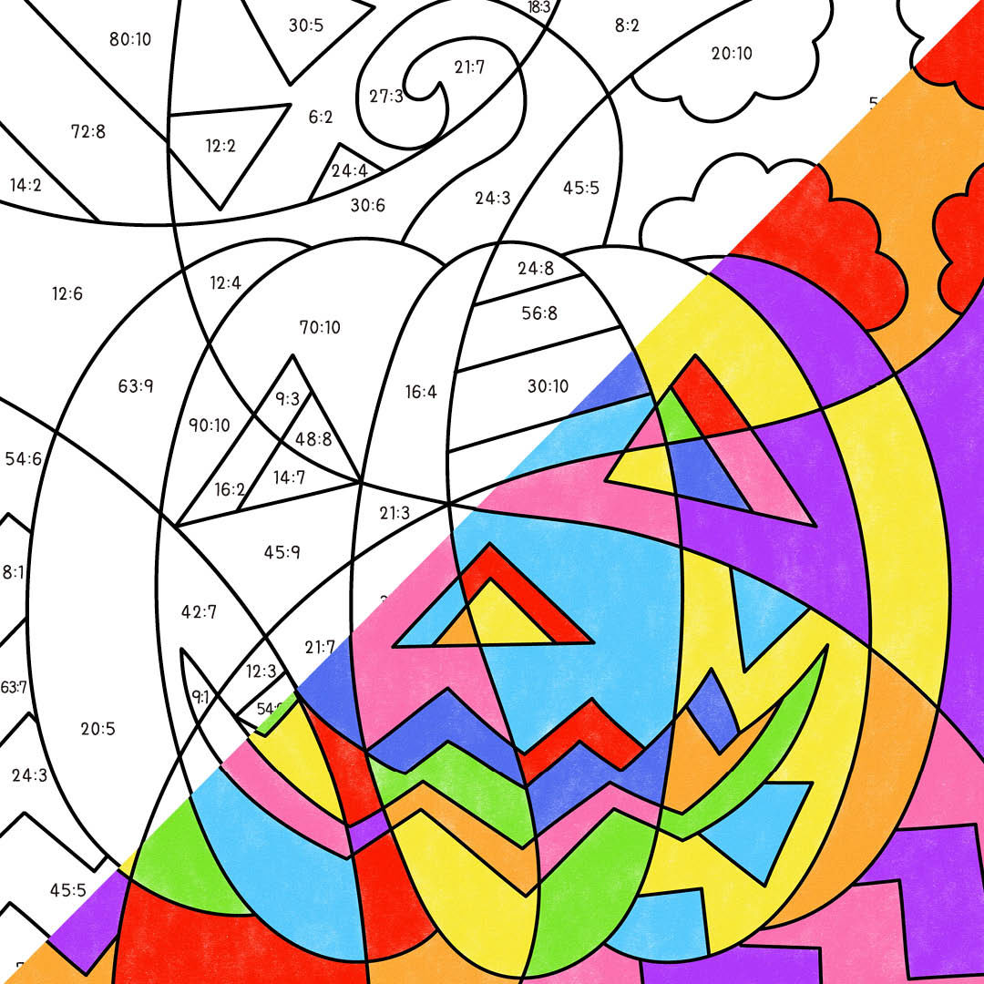 Pop-Art – Mathe: Halloween PDF