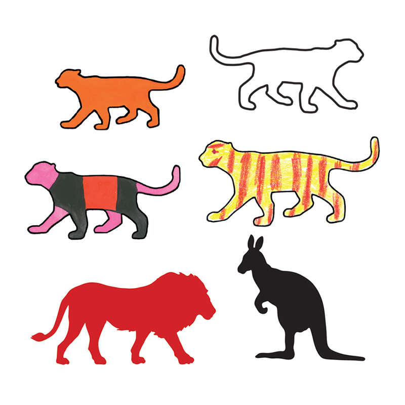 Silhouetten - Wilde Tiere