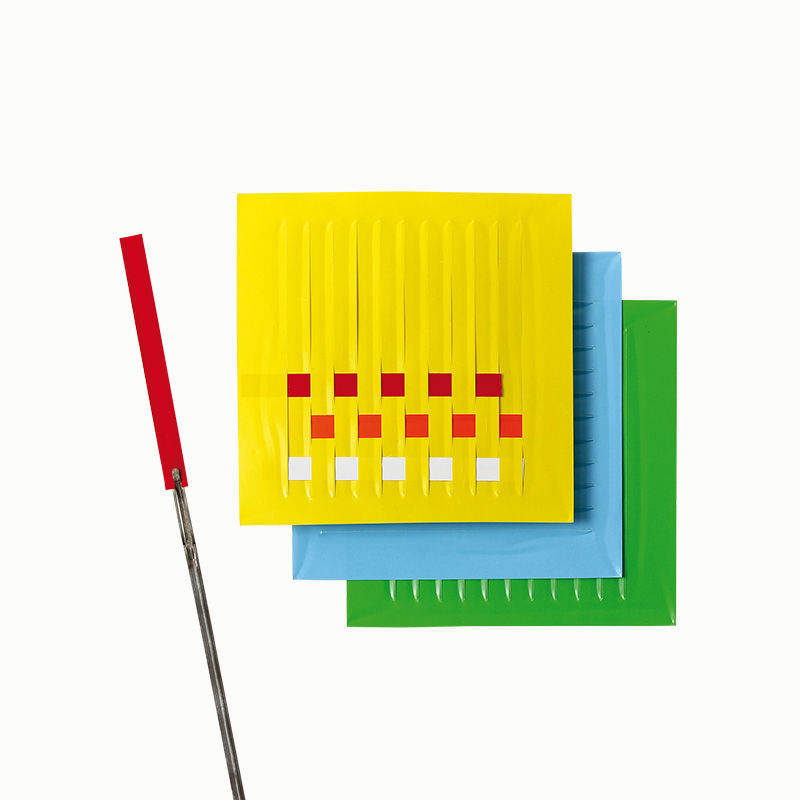 Flechtblätter, 100 Blatt, 10 x 10 cm