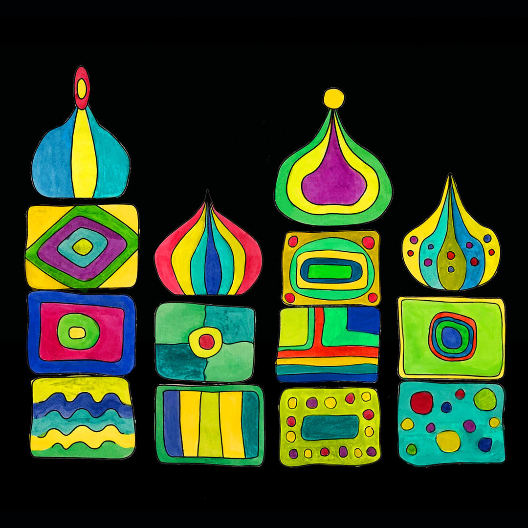 Hundertwasser-Häuser PDF