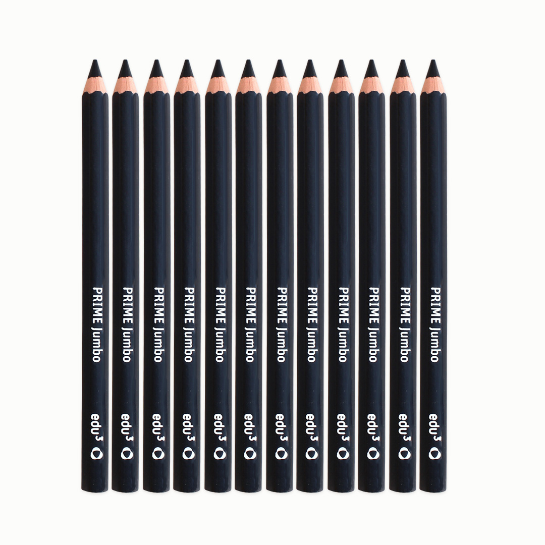 Prime Jumbo, 12er Pack, rosa Schwarz