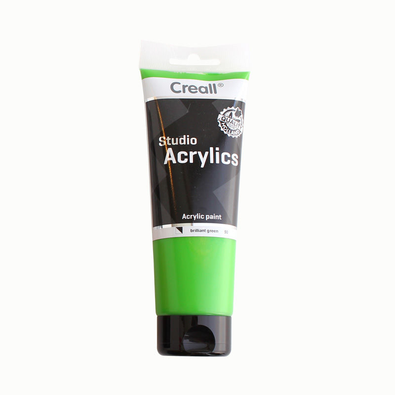 Acrylfarbe, 250 ml Tube, violett Brillantgrün