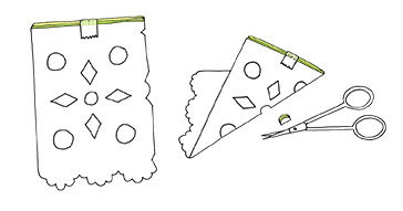 Anleitung zur Herstellung von mexikanischen Papel Picado Girlanden
