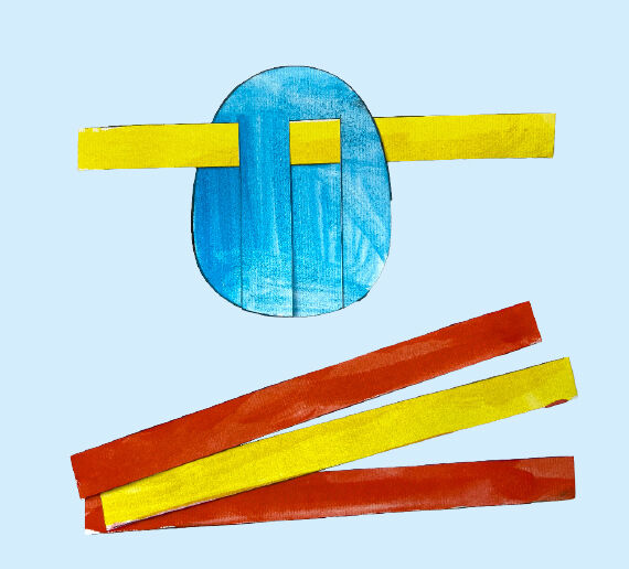 Flechthasen und Flechtküken basteln für Ostern