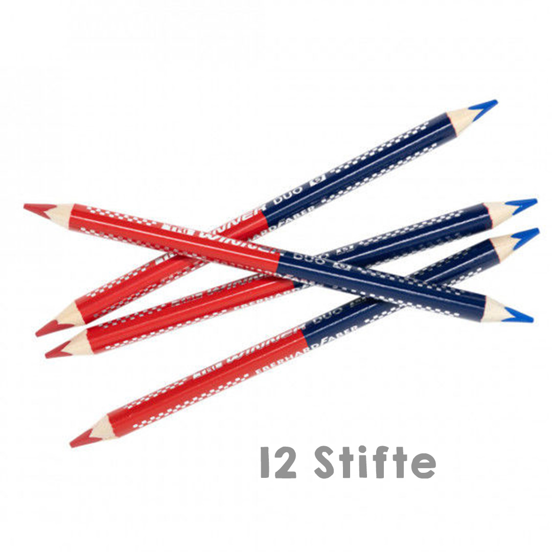 Silbenstift zweifarbig, 12er Pack