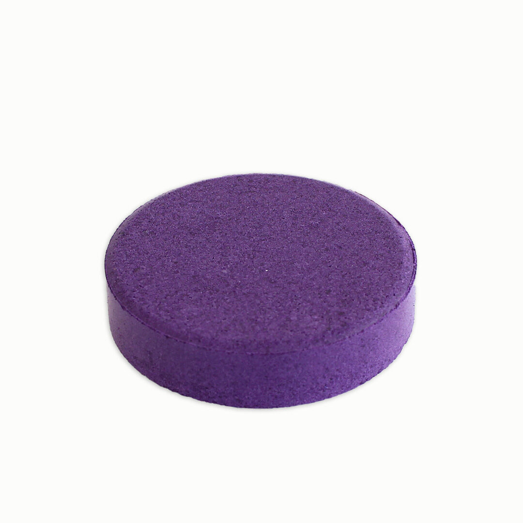 Tempera-Puck 55 mm, weiß Violett