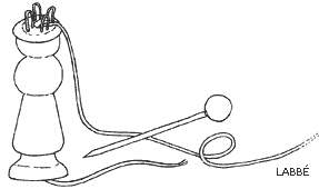 Strickliesel - Strickpuppe
