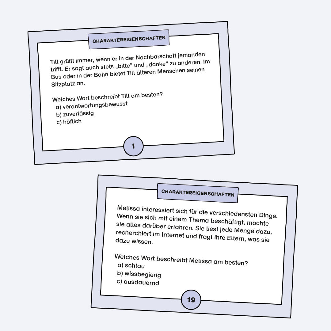 Denk mal! Charaktereigenschaften PDF