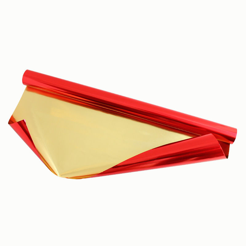 Goldfolie, Rolle 0,50 x 10 m, gold-gold gold/rot