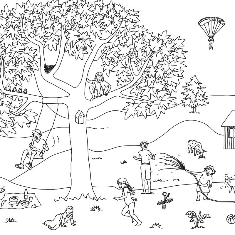 Wimmelbild - Sommer PDF