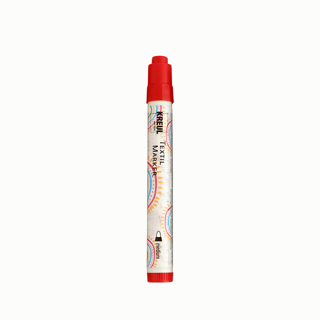 Stoffmalstift, grün Rot