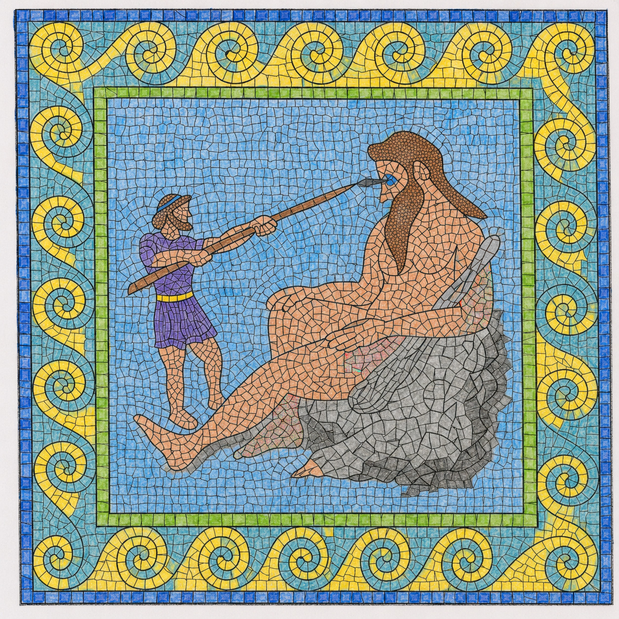Mosaikbilder - Griechische Sagenwelt PDF